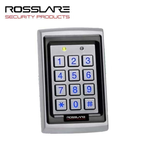 Rosslare - Q42SB - Backlit PIN & PROX Standalone Controller - Anti-Vandal - 500 Users - 12-24VDC - IP65