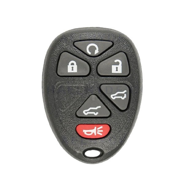 Ilco - 2007-2014 GM - GM-RKE-6B1 - 6-Button Keyless Entry Remote SHELL (AFTERMARKET)