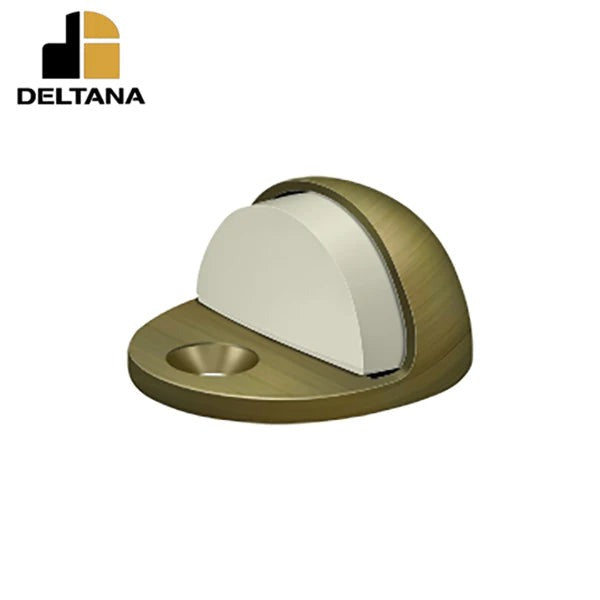 Deltana - Dome Stop Low Profile - Solid Brass - Optional Finish