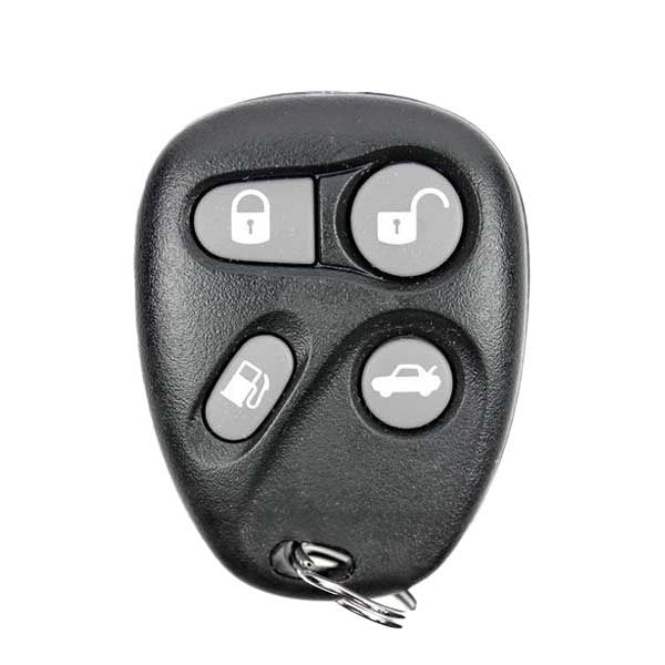 2001-2004 Cadillac / 4-Button Keyless Entry Remote / PN: 25695966 / KOBLEAR1XT (OEM Refurb)
