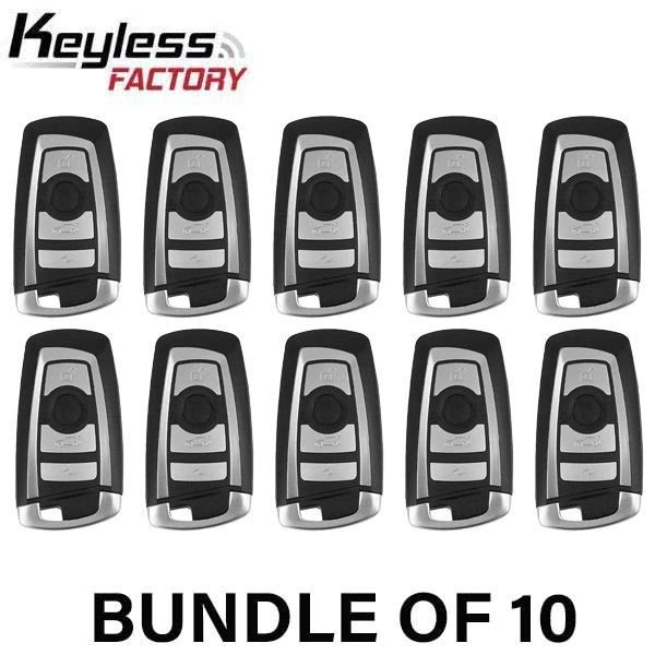 10 x 2009-2014 BMW 3 / 4 / 5 Series / 4-Button Smart Key / CAS 4+ / FEM / EWS5 / 315 MHz (AFTERMARKET) (BUNDLE OF 10)