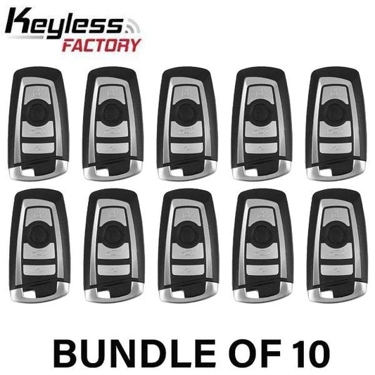 10 x 2009-2014 BMW 3 / 4 / 5 Series / 4-Button Smart Key / CAS 4+ / FEM / EWS5 / 315 MHz (AFTERMARKET) (BUNDLE OF 10)