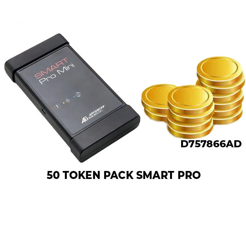 Advanced Diagnostics - D757864AD - Smart Pro Mini - 10, 25, 50 Pack Token - (Machine Sold Separately)
