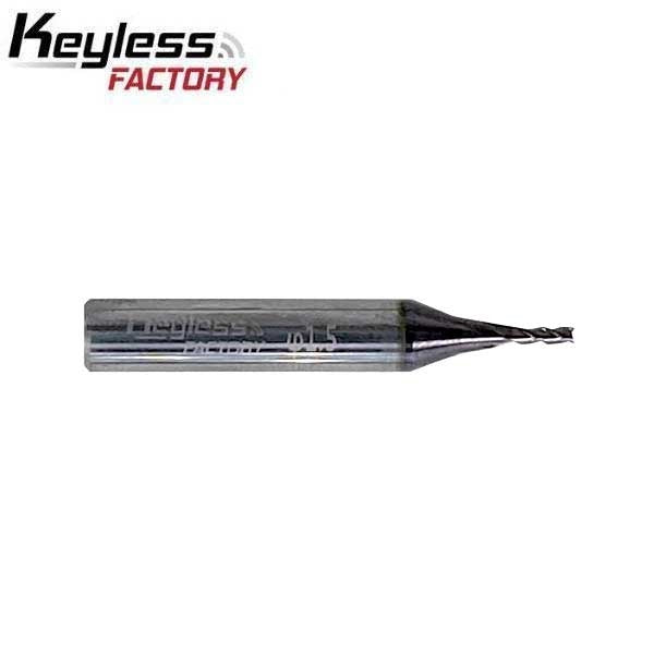Premium Carbide - 1.5mm - End Mill Cutter - for Condor XC Mini Plus, Condor Dolphin, Miracle A7, Miracle A9, SEC-E9, Triton