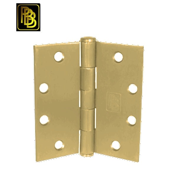 PBB - PB81 - Architectural Hinge - Full Mortise - Standard Weight - Plain Bearing - 4-1/2" x 4-1/2" - Optional Finish