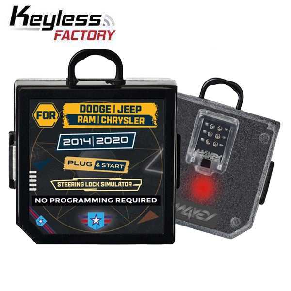 2014-2020 Dodge Jeep Ram Chrysler - Steering Column Lock Emulator - Plug and Play