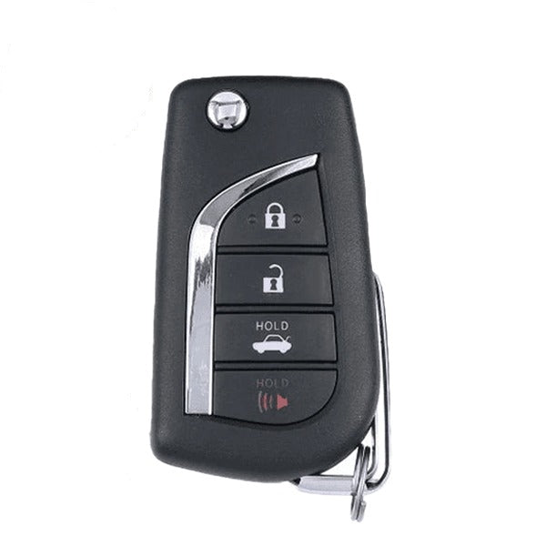 10 x 2018-2022 Toyota Camry / 4-Button Flip Key / PN: 89070-06790 / HYQ12BFB / H Chip (OEM Recase)