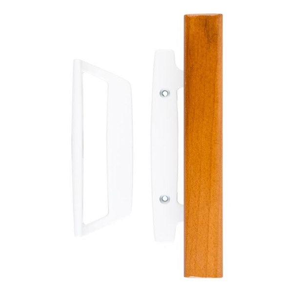 Wright - V1304WH - Mortise Patio Door Handles - White