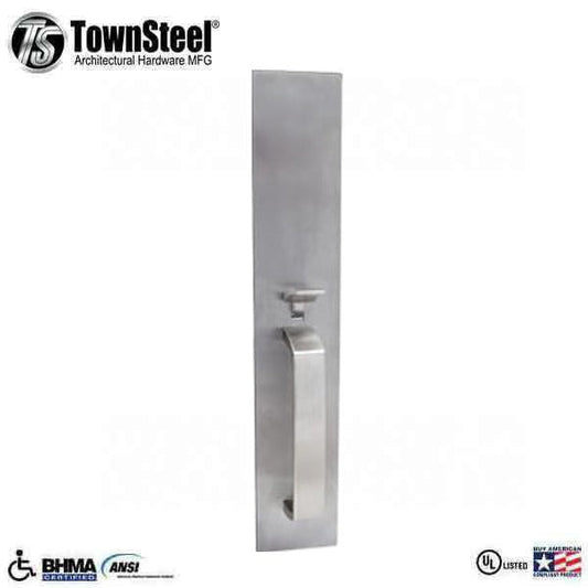 TownSteel - ED5500T - Thumbpiece Exit Trim - for ED5500/ED5600 Exit Devices - Passage Function - Satin Chrome - Grade 1