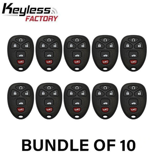 10 x 2005-2013 GM / 5-Button Keyless Entry Remote / OUC60270 / (AFTERMARKET) (BUNDLE OF 10)
