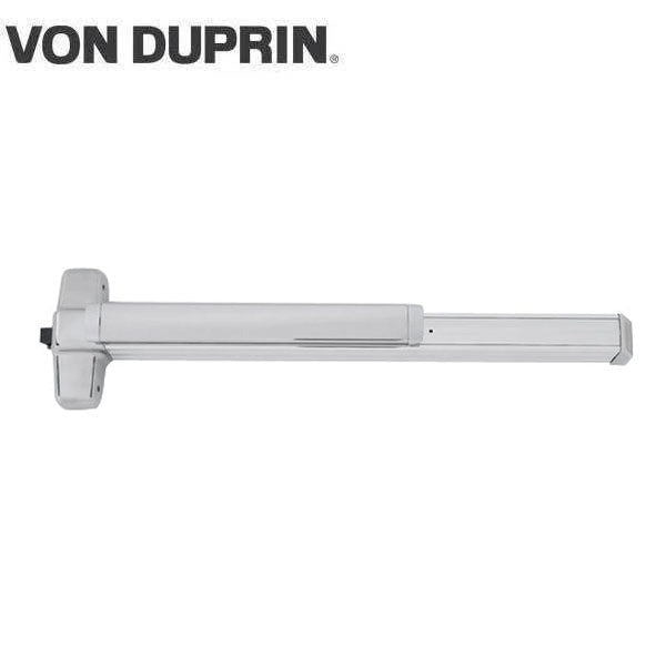Von Duprin - 98EO - Panic Rim Exit Device - 4ft Length - Exit Only - Left Handed - Aluminum Anodized - Grade 1