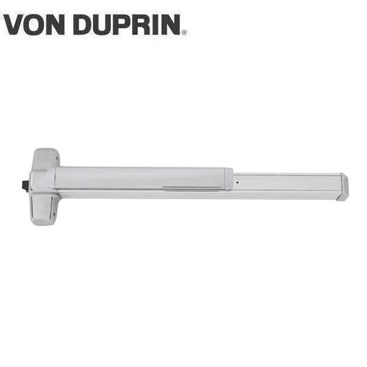 Von Duprin - 98EO - Panic Rim Exit Device - 4ft Length - Exit Only - Left Handed - Aluminum Anodized - Grade 1