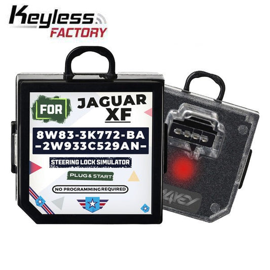Jaguar XF 8W83-3K772-BA / 2W933C529AN - Steering Column Lock Emulator - Plug and Play
