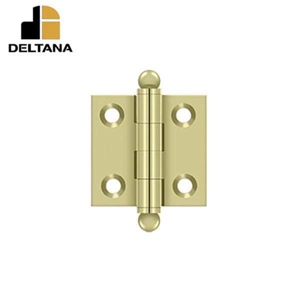 Deltana - 1-1/2" x 1-1/2" Hinge - w/ Ball Tips - Optional Finish
