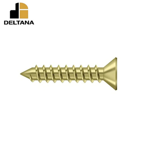 Deltana - Wood Screw - Steel - #12 x 1-1/4" - Optional Finish