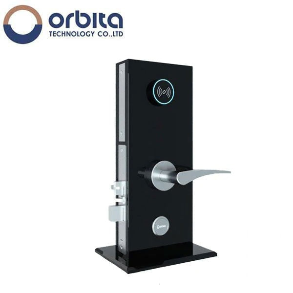 Orbita - S3074 - Mortise Hotel Lock - SPLIT Design - RFID - Optional Lever Style - 6 VDC - Optional Finish - Grade 2