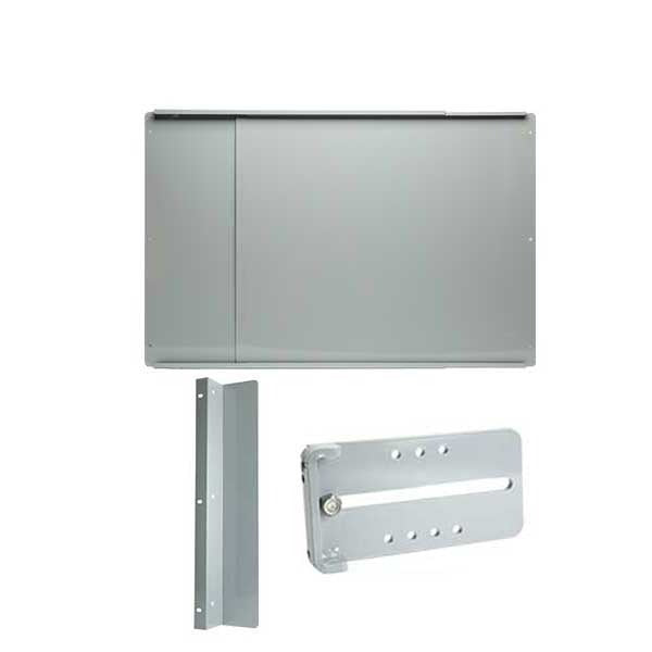 Detex - DTX-GTPLKIT - Gate Plate Kit - Gate Latch Protector - Strike Latch Receiver - Adjustable