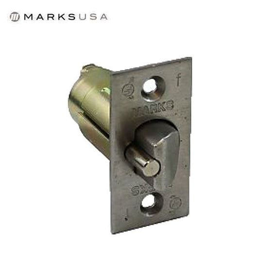 Marks USA - 1134A - Cylindrical Lock Deadlocking Latchbolt - Entrance - Satin Stainless Steel - Grade 2
