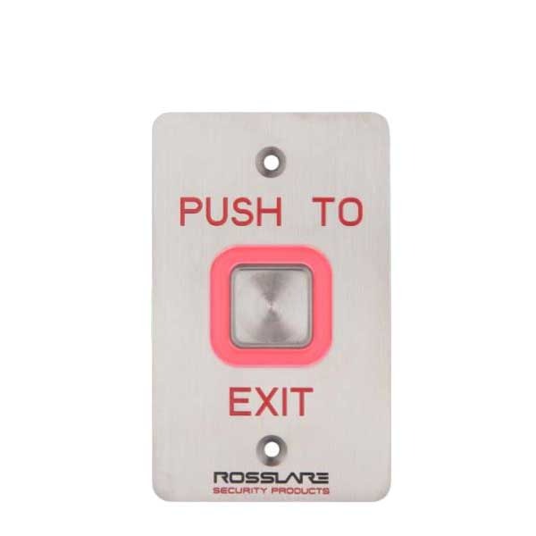 Rosslare - EX07EO - Request To Exit Button w/Toggle - Digital Piezo- 12-24 VDC