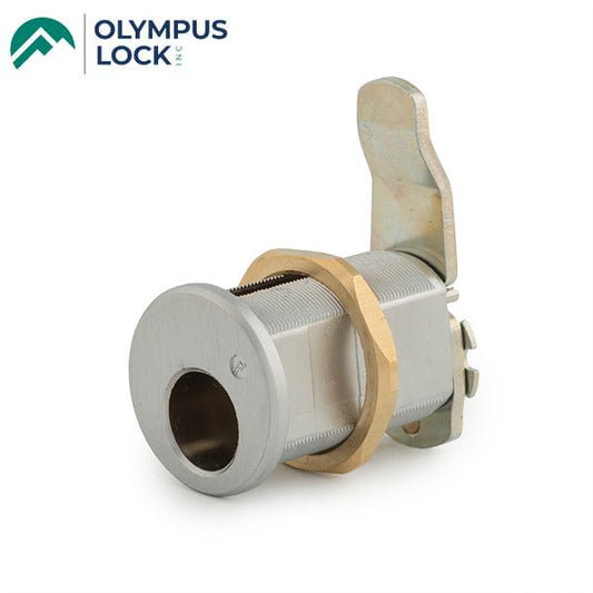 Olympus - 820LC - Less Cylinder Cam Lock - Schlage Compatible - Satin Chrome - Grade 1