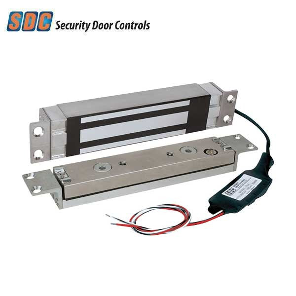 SDC - 1562 - Mortise Shear Magnetic Lock - Concealed - External Electronics - 2000lbs. - 12/24VDC - Grade 1