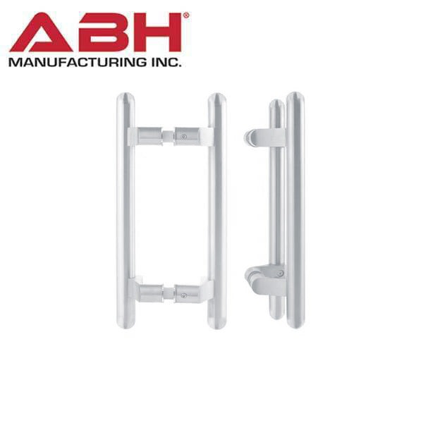 ABH - AB3330 Offset Round End Pull - Optional Finish - Optional Length