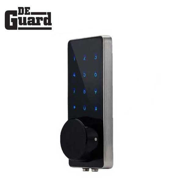 Premium Electronic Touchscreen Deadbolt - Key Override - 13.56MHz RFID - Satin Silver