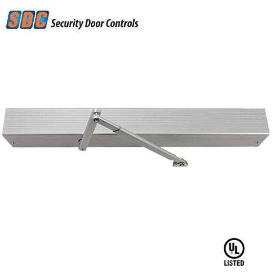 SDC - AUTOS136V - Low Energy Swing Door Operator - PUSH Arm - Non Handed - For Single Interior Doors - 36" - Dark Aluminum - 24V