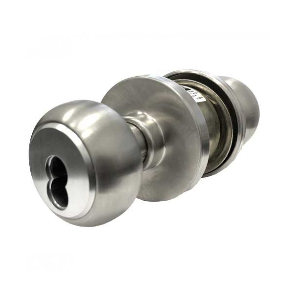Marks USA - 210RF - 10 LINE Commercial Knob Set - SFIC - 2 3/8" Backset - 32D - Satin Stainless Steel - Storeroom - Grade 2