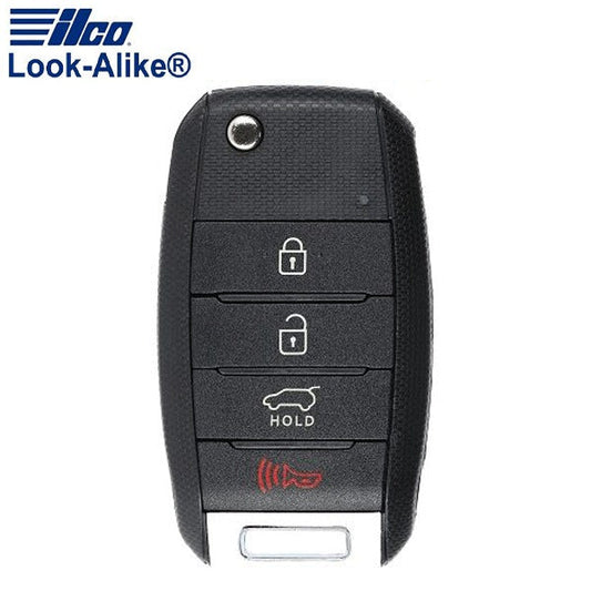 2013 - 2015 Kia Sorento / 4-Button Flip Key / PN: FLIP-KIA-4B5 / TQ8-RKE-3F05 (XMA F/L) (AFTERMARKET)
