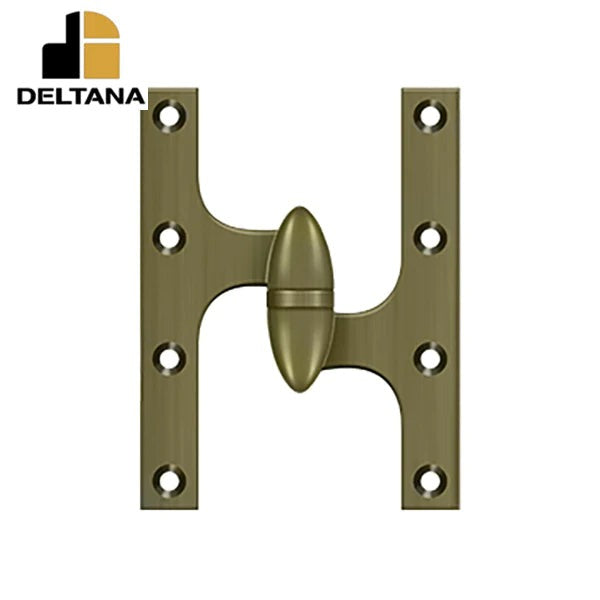 Deltana - 6" x 4-1/2" Hinge - Right Handed - Optional Finish