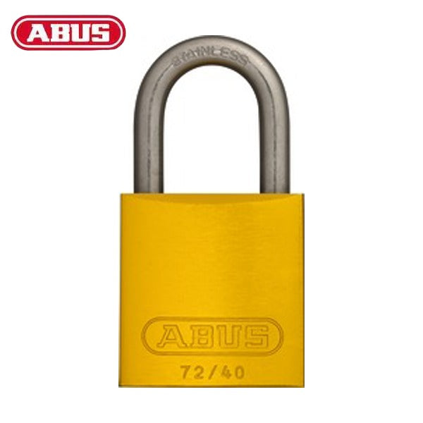 Abus - 09155 - Padlock Aluminum 72/40 - 1" Shackle - Keyed Alike - Optional Finish - 12 Pack