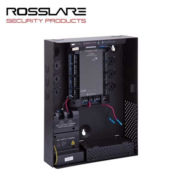 Rosslare - AC425 - Expandable Networked Access Control Panel - Enclosed - 4 Readers - RS-485 - 30K Users - 20K Event History - 12VDC