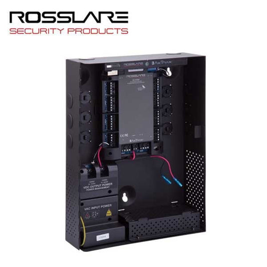 Rosslare - AC425 - Expandable Networked Access Control Panel - Enclosed - 4 Readers - RS-485 - 30K Users - 20K Event History - 12VDC