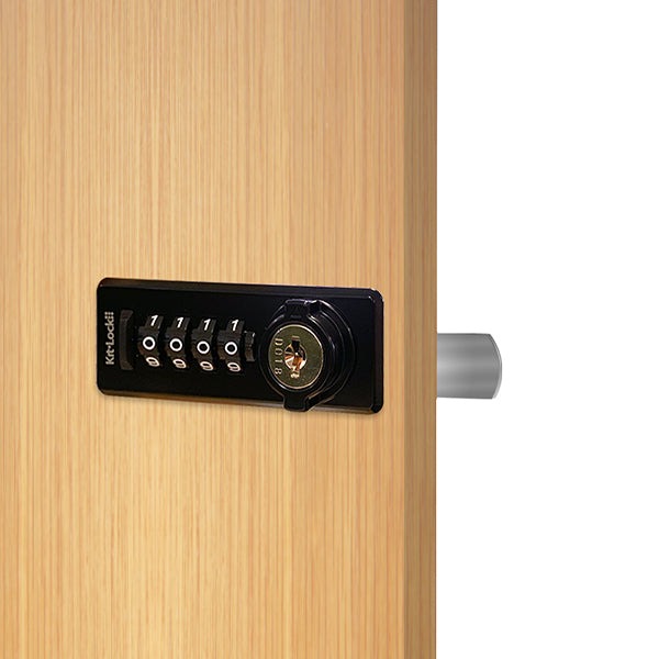 CodeLocks - KL20 - Mechanical Combination Lock - Kit Lock - Optional Handing - Black