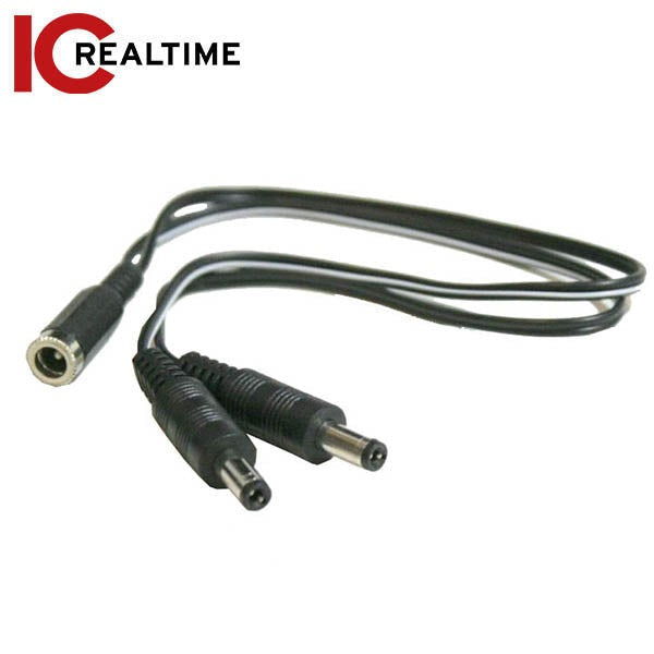 IC Realtime - YSPLIT / Y Splitter 1X DC Plug to 2X DC Jack 2.1MM