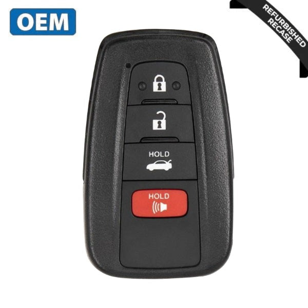 Toyota Camry / 4-Button Proximity Smart Key / PN: 89904-06350 / HYQ14FBC (OEM Recase)