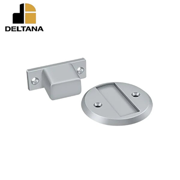 Deltana - Magnetic Door Holder Flush 2-1/2" Diameter - Optional Finish