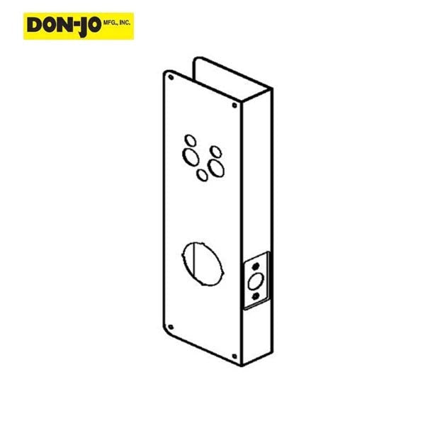 Don-Jo - 5100 CW - Wrap Around - 15" Height - 2-3/4" Backset