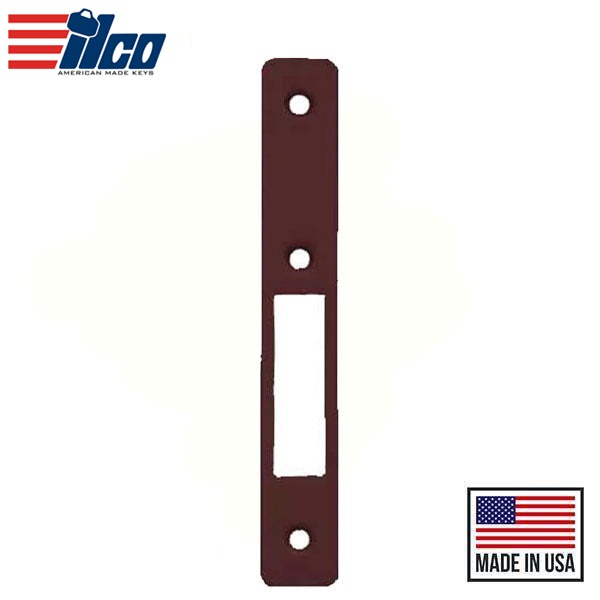 Ilco - Faceplate - Deadlatch - Flat - Right Hand - 313 - Dark Bronze