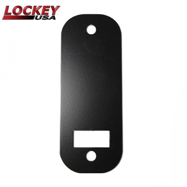 Lockey - 2000 / 3000 Series - Metal trim Plate - Black