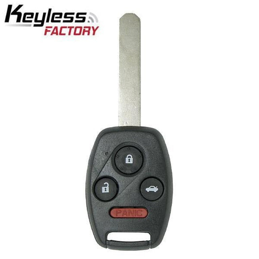 2008-2015 Honda Accord Pilot / 4-Button Remote Head Key / KR55WK49308 / (AFTERMARKET)