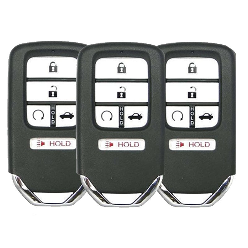 3 x 2018-2022 Honda Accord / 5-Button Smart Key / PN: 72147-TVA-A01 / CWTWB1G0090 (AFTERMARKET) (Pack of 3)