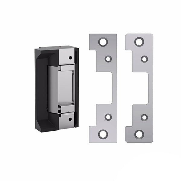 HES - 5000 - Complete Electric Strike with Optional Faceplate Kit - Fail Safe/Fail Secure - 12/24VDC - Up To 5/8" Throw Latchbolt - Satin Stainless Steel - Grade 1
