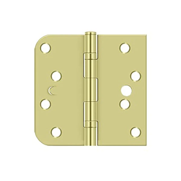 Deltana - 4" x 4" x SQx 5/8" Radius Hinge - Ball Bearing - Steel - Optional Finish