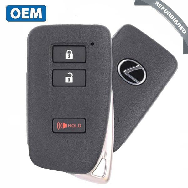 2020-2021 Lexus NX200T / NX300h / 3-Button Smart Key / PN: 89904-78G30 / HYQ14FLB (OEM Refurb)