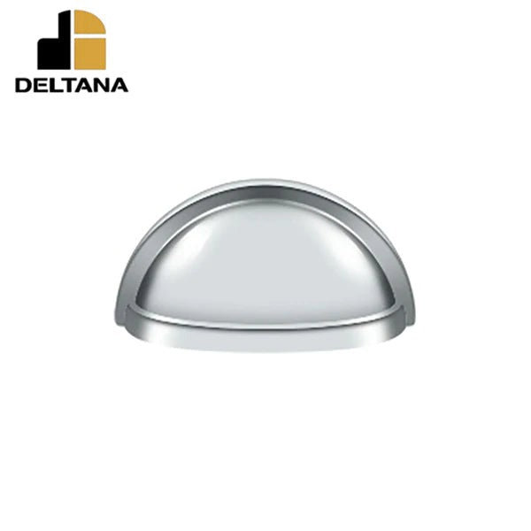 Deltana - Oval Shell Handle Pull - 3-1/2" - Optional Finish