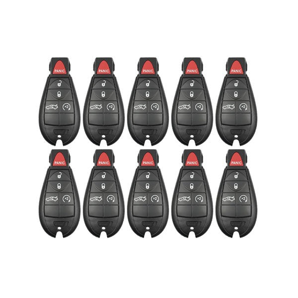25 x 2008-2013 Chrysler Dodge / 5-Button Fobik Key / M3N5WY783X (AFTERMARKET) (Bundle of 25)