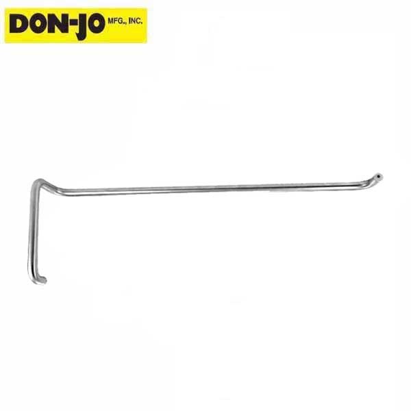Don-Jo - 19147 - Door Push / Pull - 33" CTC Push - 8" CTC Pull - 628 - Satin Aluminum