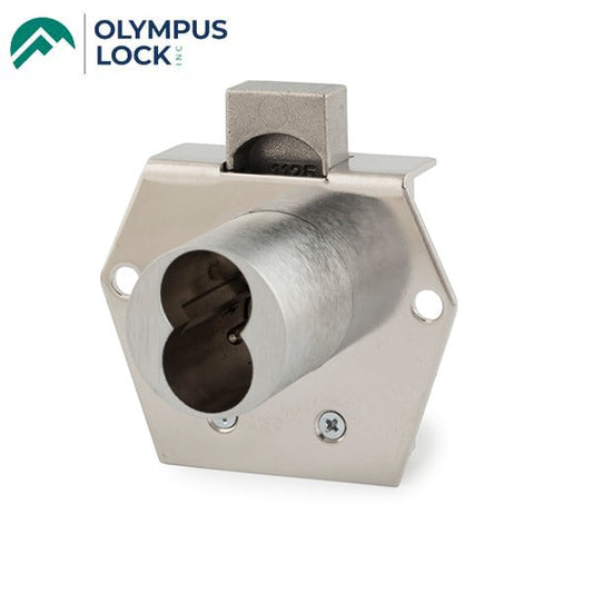 Olympus - CR1125RD - Corbin Russwin Deadbolt Door Locks - 1-1/8" Cylinder Length - Satin Chrome - Optional Handing